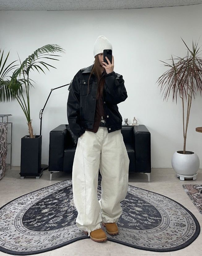 Esther Leather Blouson