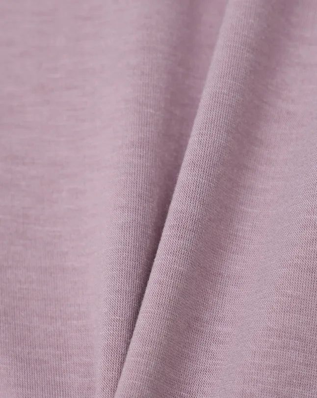 Para Off-shoulder Boat Neck Long Sleeve Tee