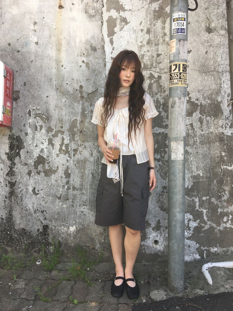 DUGGY(ダギー)の「Rotik Bold Sheer Blouse (1color)(Tops)」