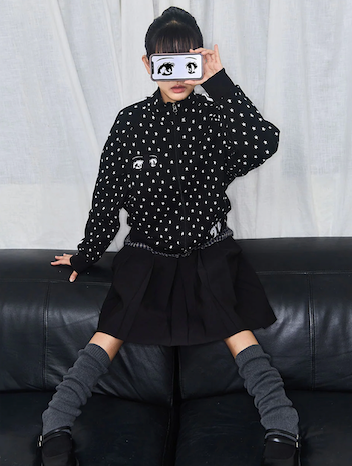 CAT GIRL EYE TRACK JACKET