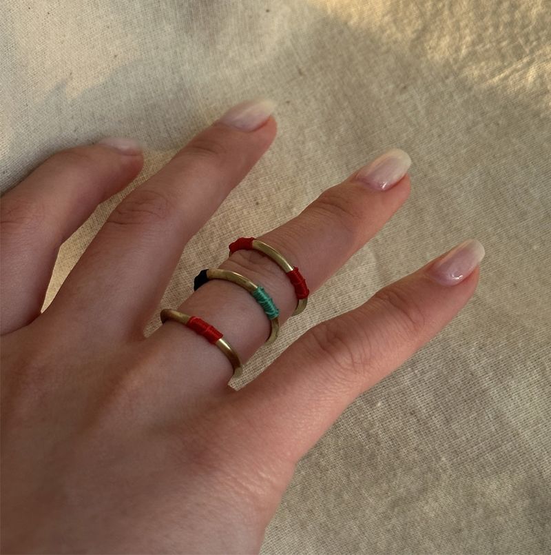 [CCNMADE] Matching Ring_Type02 (Red+Red)