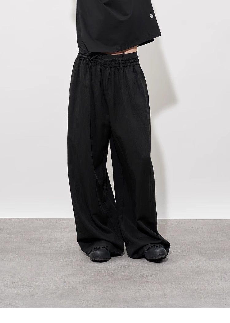 FMACM Tencel Silhouette Casual Pants