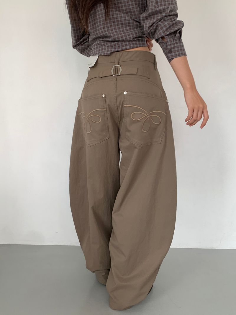 JAZZ THE ORDER(ジャズ ザ オーダー)の「EMBO BACK BIJO CURVED PANTS (3C)(Pants)」