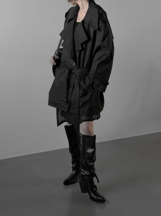 Loent trench long coat