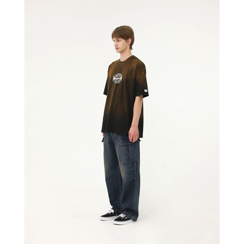 DEEP BLUE CARGO DEMIM PANTS