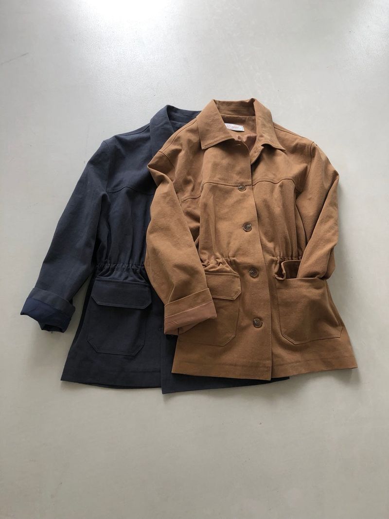 biscuit cotton jacket