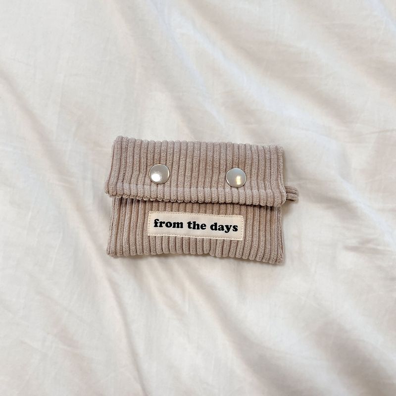 【MADE】Corduroy Mini Card Wallet