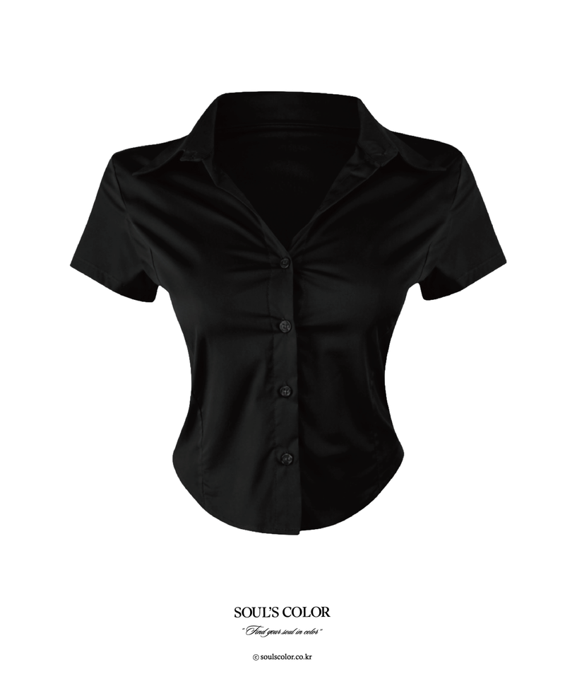 Classic Basic Slim Shirt (3color)