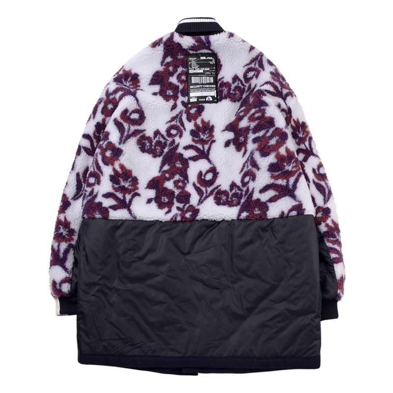 Reversible Wool-Blend Varsity Coat