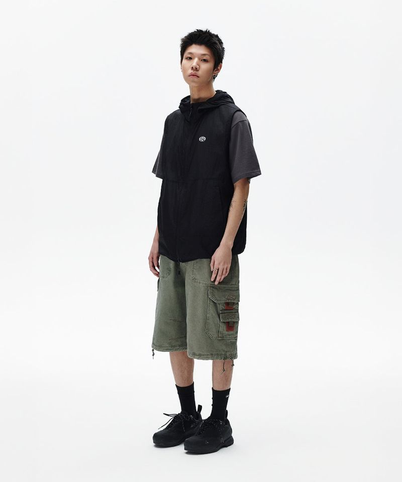 ECLIPSE NYLON HOOD VEST