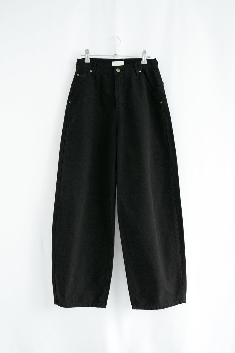 heart stud cotton balloon pants(2colors)