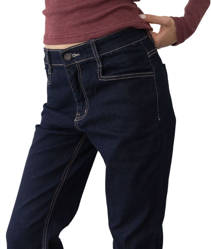 Debbie Bootcut Low-Rise Denim