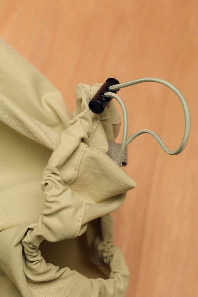 PIPI PARACHUTE PANTS - BEIGE GREEN