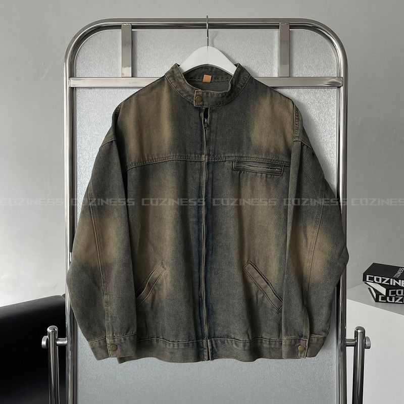 Vintage Blue Denim Jacket (DP779638608734)