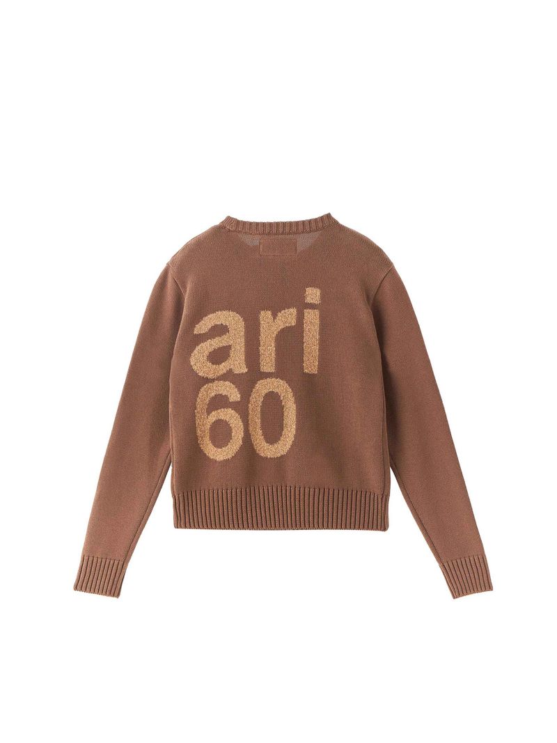 1/2 BASIC SAFARI KNIT (BROWN)