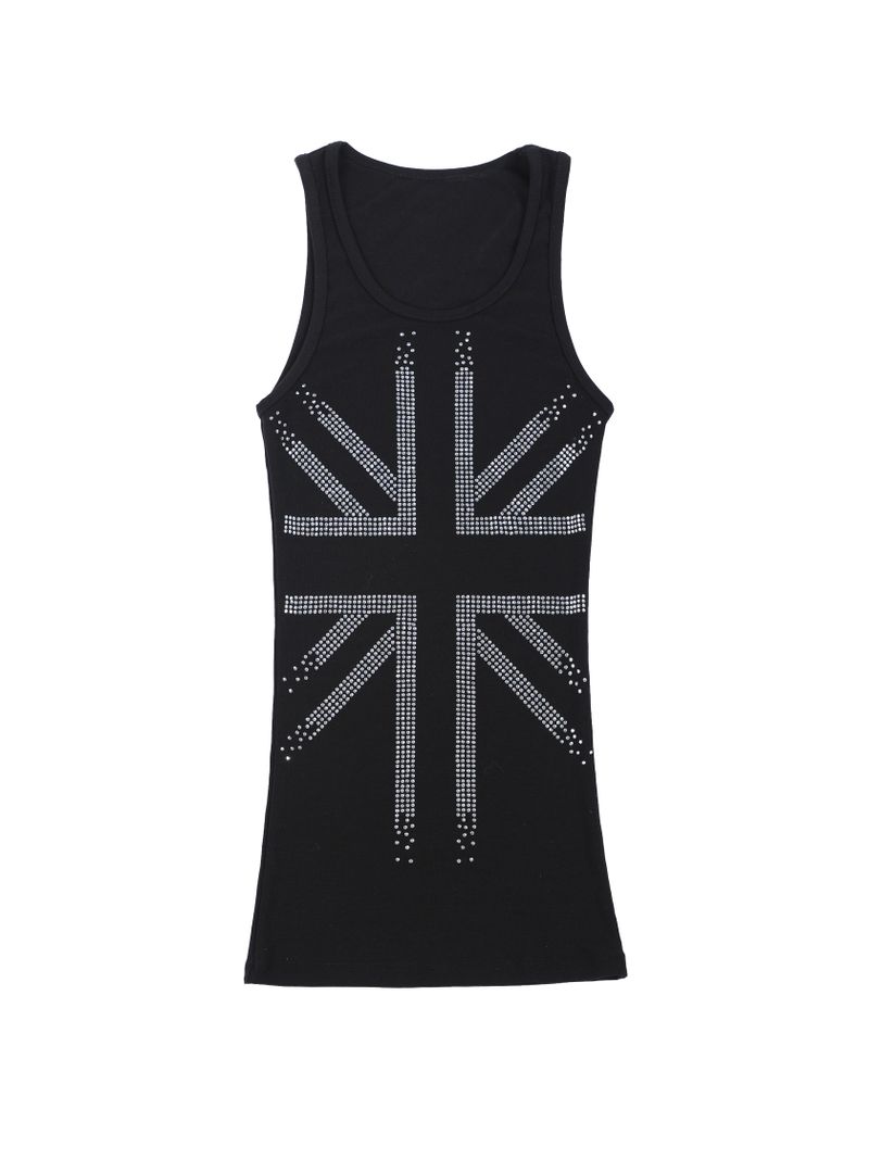 SEXXDEVIL（セックスデビル）の「SEXXDEVIL Rhinestone Union Tank Dress（Tops）」