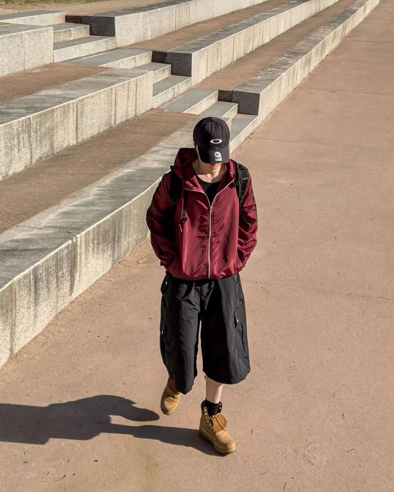 Dian Lightweight Hood Track Windbreaker