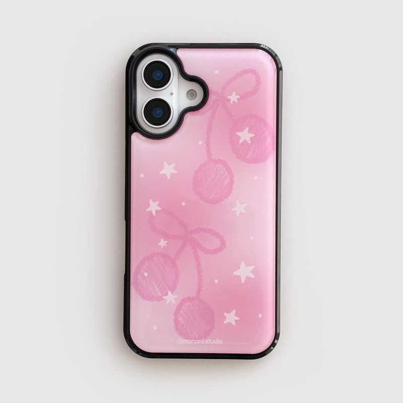 Monani Studio（モナニースタジオ）の「[Epoxy] Cherry boom Phone case (only case)（Smartphone Accessories）」