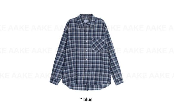 RAW EDGE CHECK SHIRT