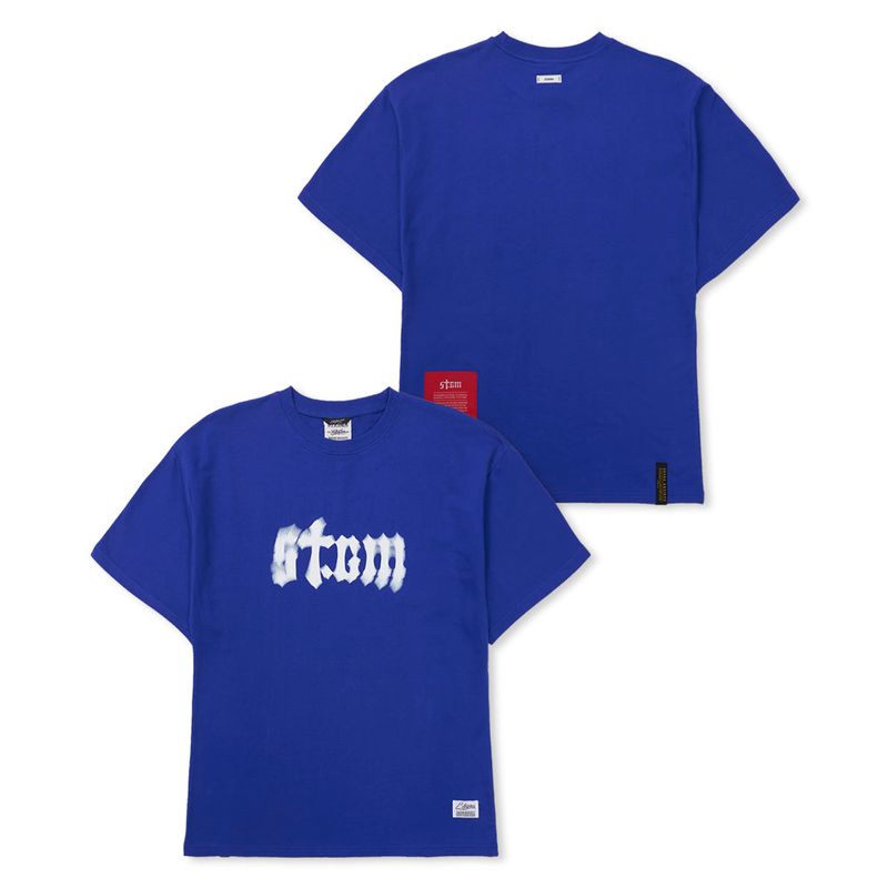 STIGMA(スティグマ)の「Blur STGM Semi-oversized T-shirts Black / Blue / White(Tops)」