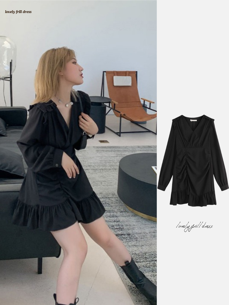 dereborujo（ドレボルゾー）の「lovely frill dress（Dresses）」