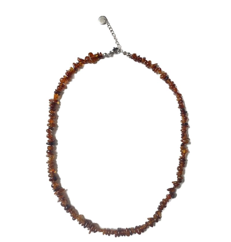 gemstone necklace (6color)