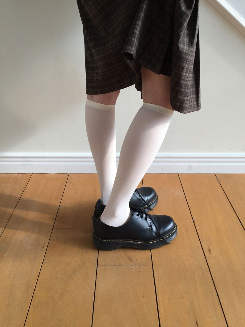 Torino Silky Knee Socks (2color)