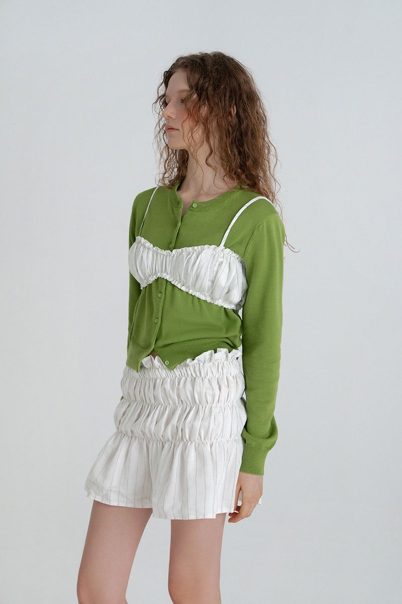 Marche sleeveless top_stripe