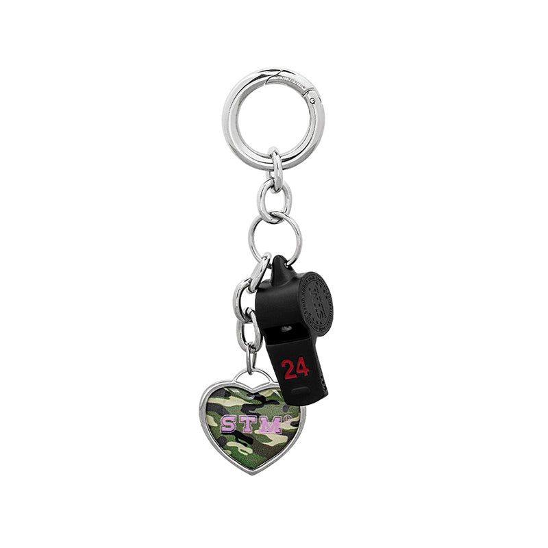 SENTIMENTS（サンティマン）の「NO.552 [BLACK RED] 24 COLOR WHISTLE KEY RING（Toys/Key Holders）」