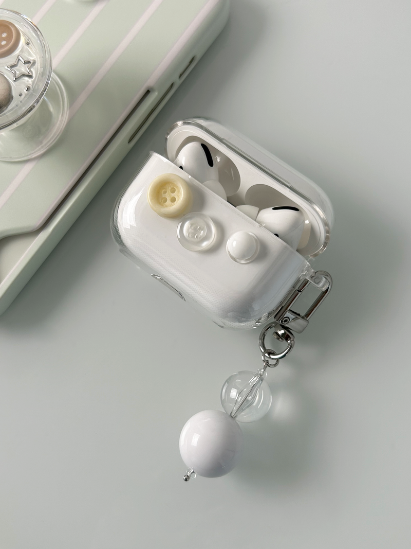 Milk Button AirPods 3 Case(3color)