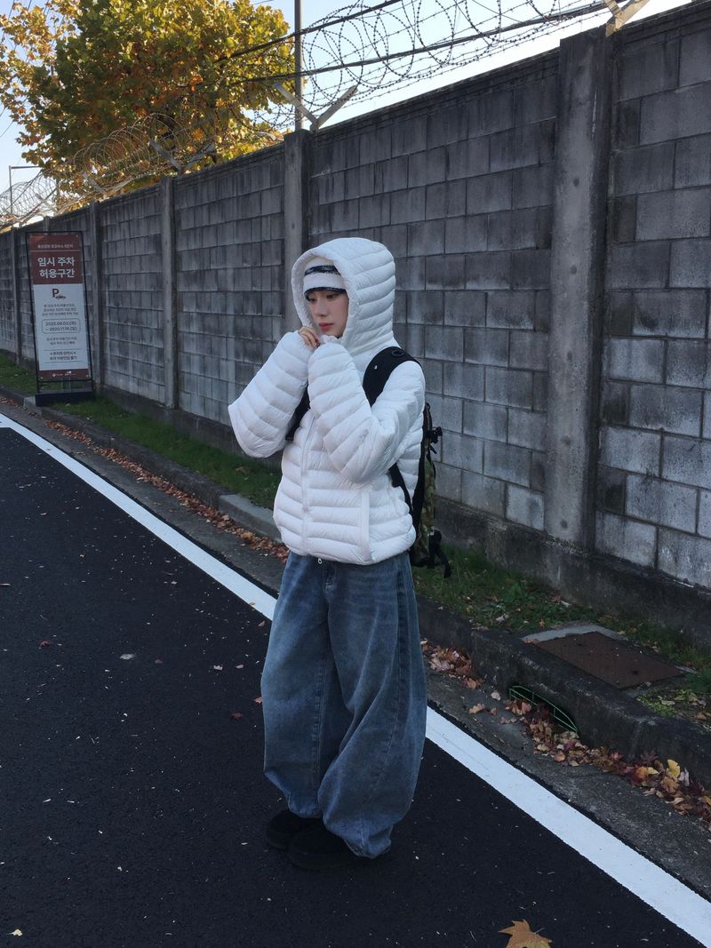 [Lining] Winter Washed Pintuck Balloon Pants (3c)