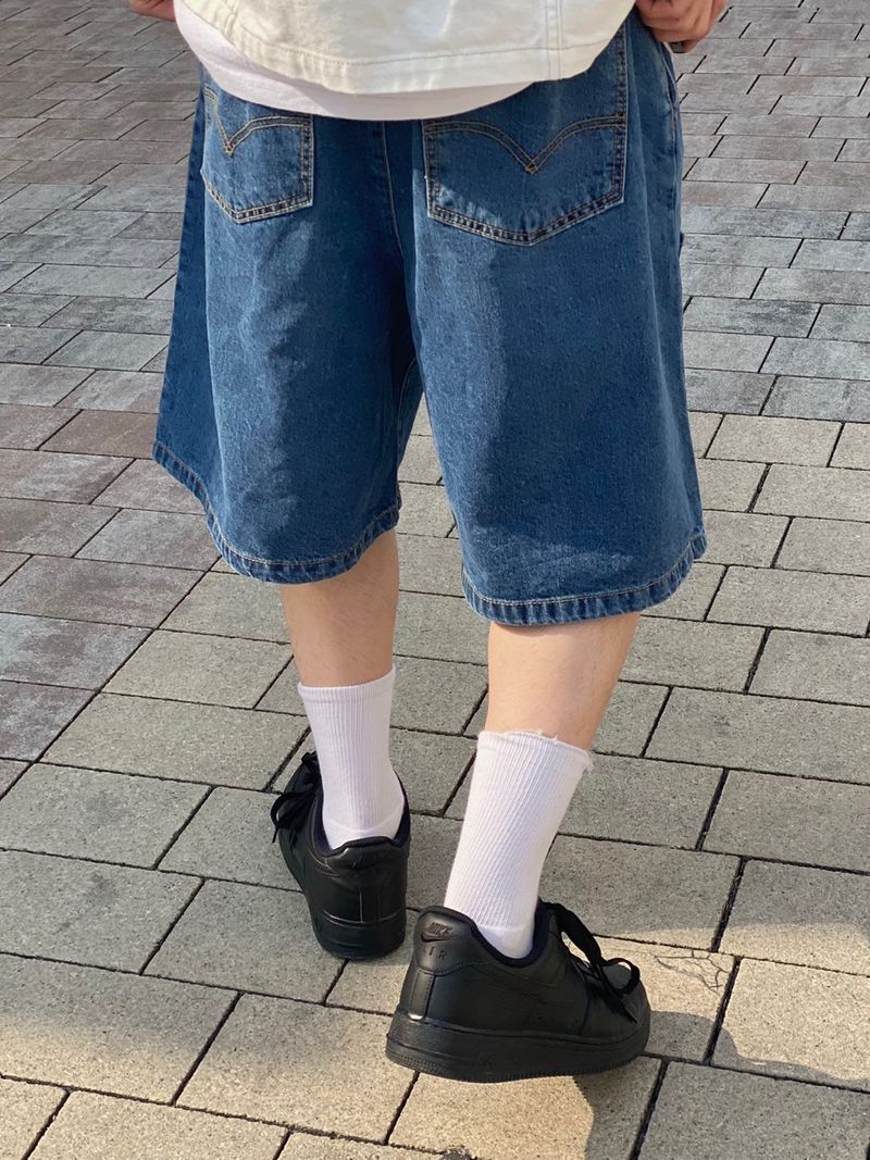 One pocket half pants