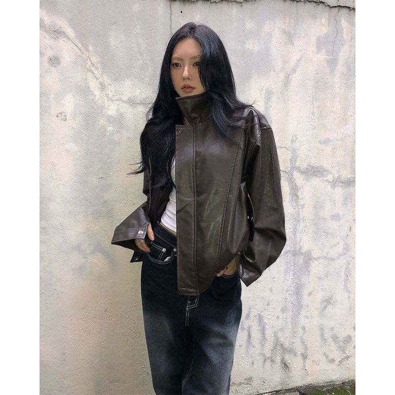 Sio Leather Jumper