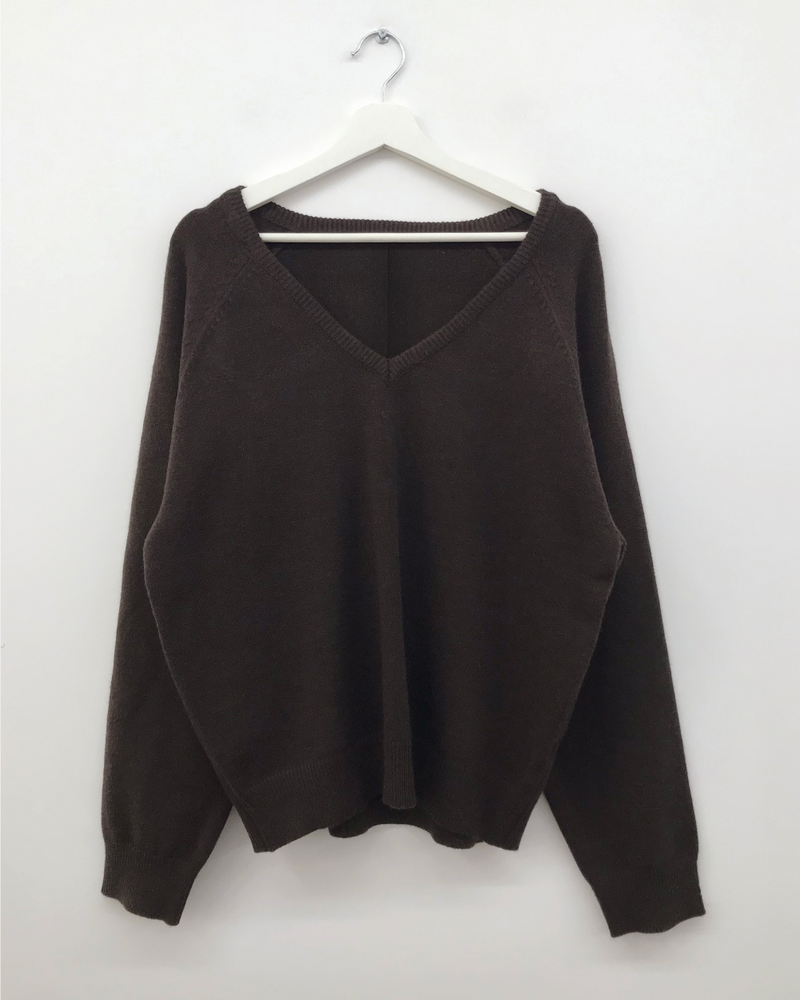 Encore Wool V-neck Knit (5color)