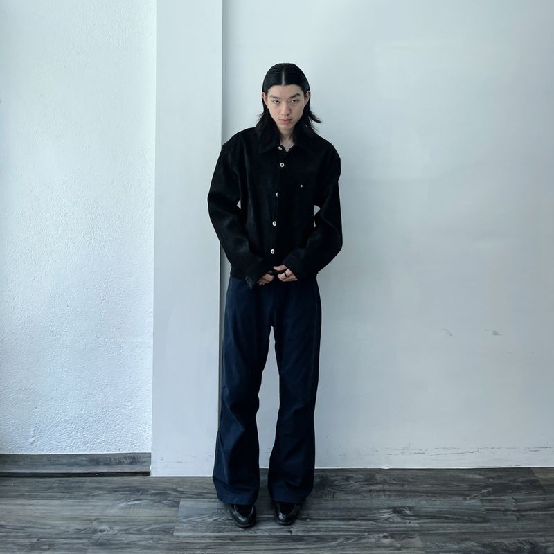Black Fade Denim Jacket