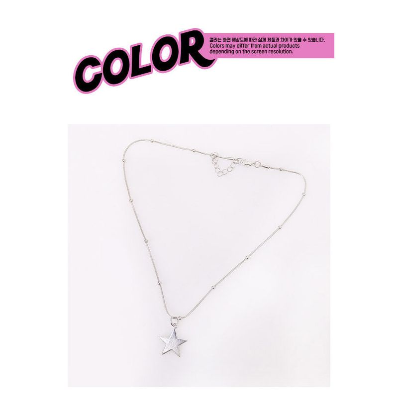 classic star necklace