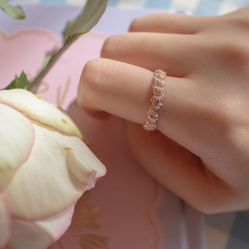 Ivorybubble（アイボリーバブル）の「【MADE】 Little rose ring（Accessories）」