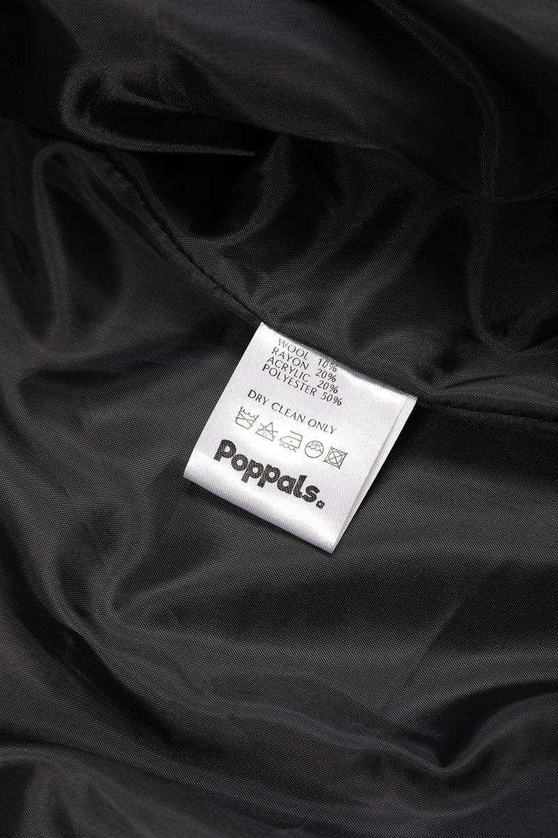 Wool Sporty Jacket [Charcoal]