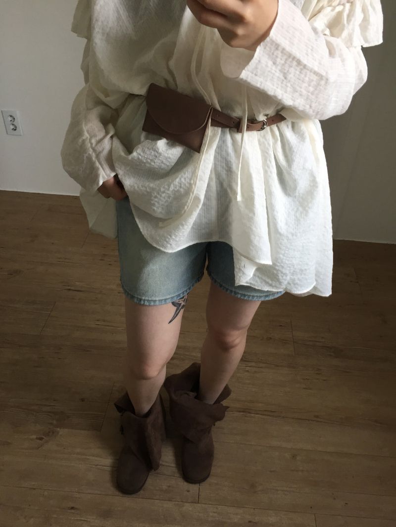 Gemma Denim Shorts (2color)