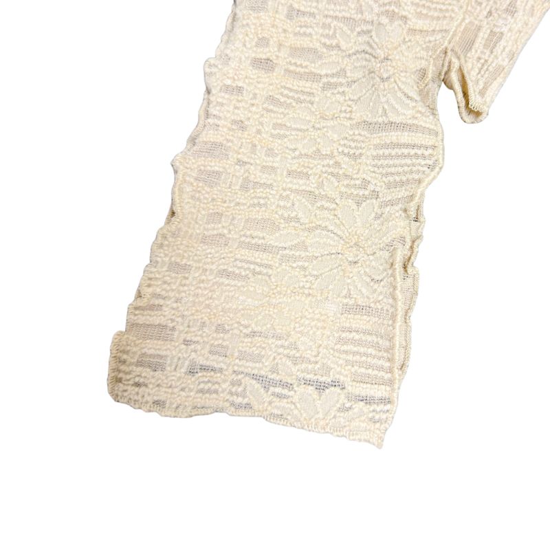 (3color) Bouclé Flower Wave Muffler