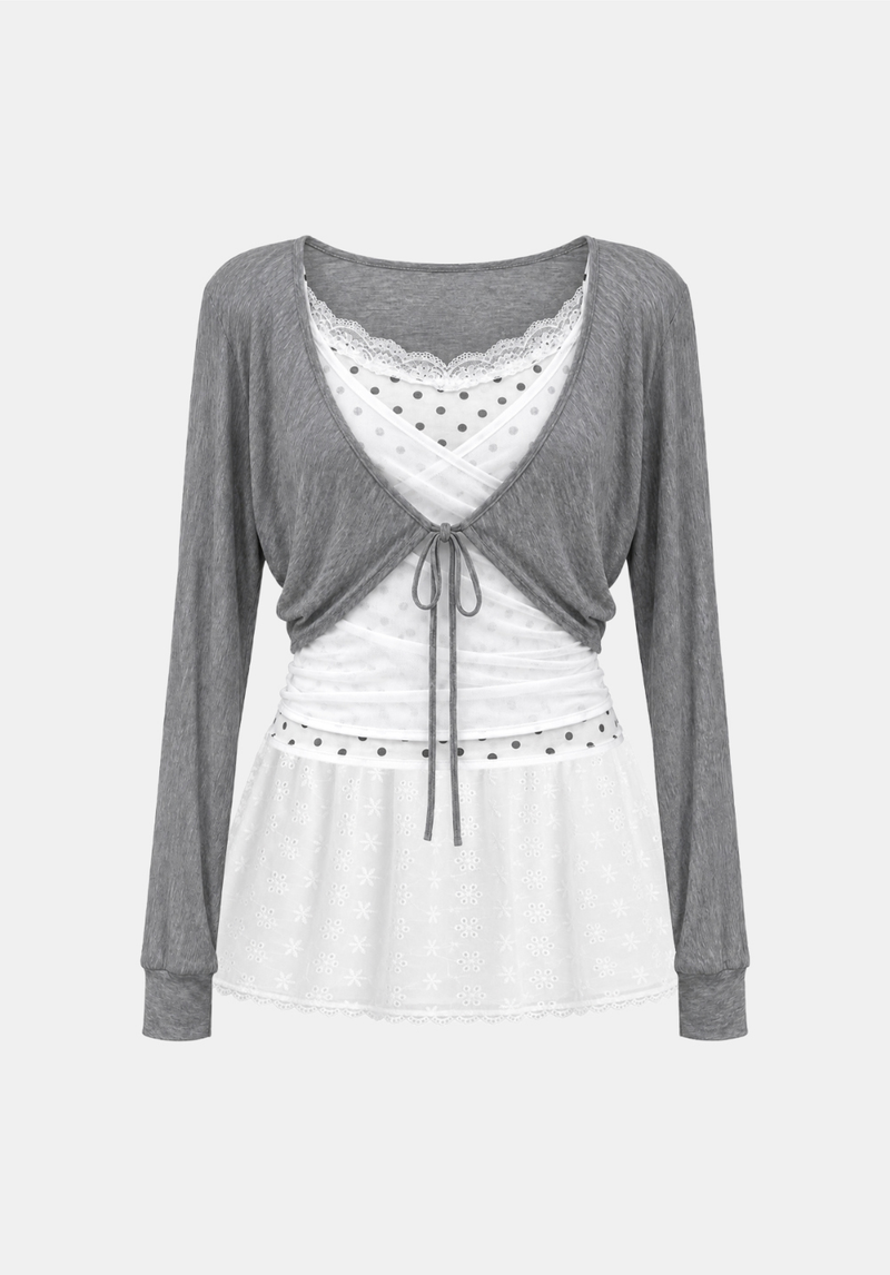 Lunet Lace Bolero Set