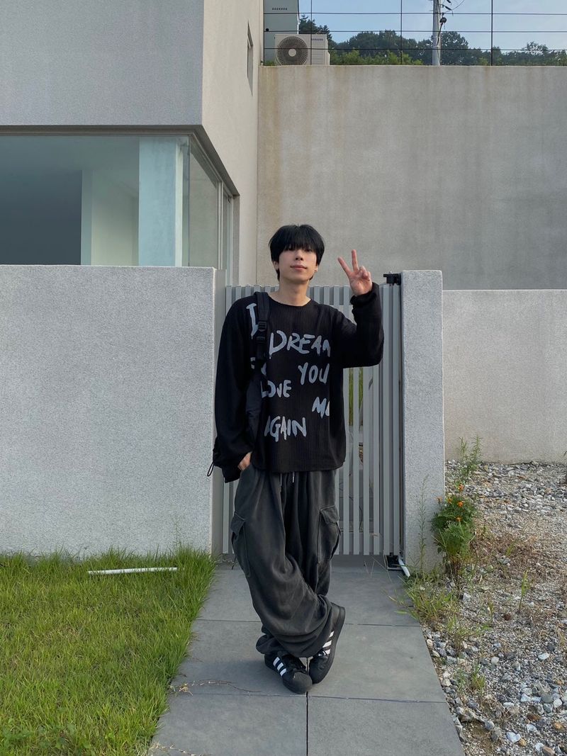 Pigment Stper Cargo Balloon Pants 2C