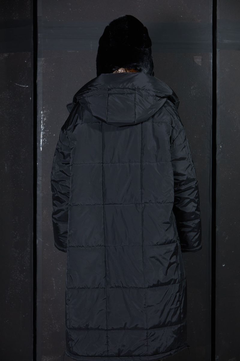 GL LONG PADDING -BLACK