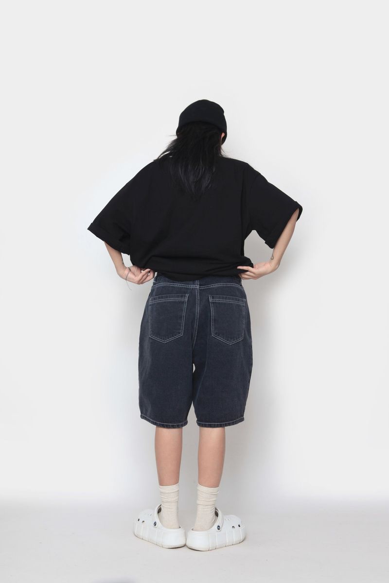 Bermuda Cargo Denim Half Pants