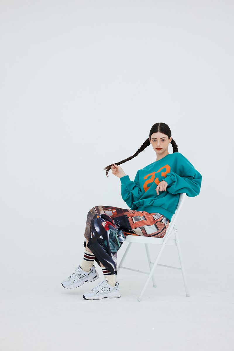 뉴욕소호 포토 프린팅 스커트 (컬러)