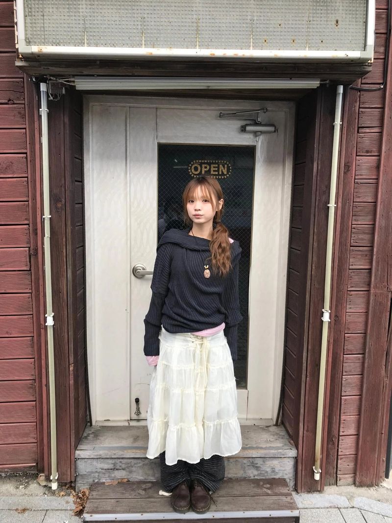 poen eyelet skirt