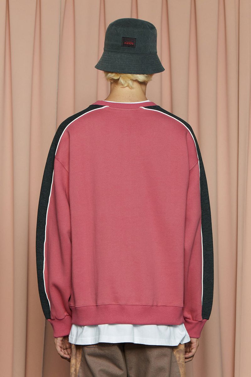 EMBLEM LOGO SWEATSHIRT / PINK