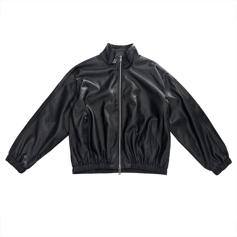 Cynical Crop Leather Jacket