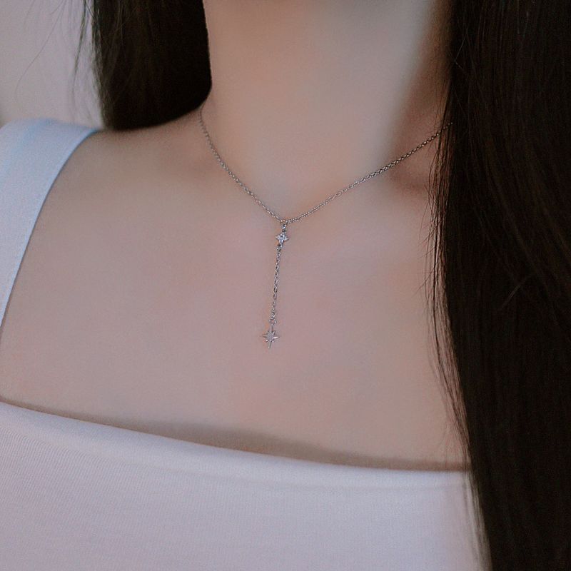 y shape necklace