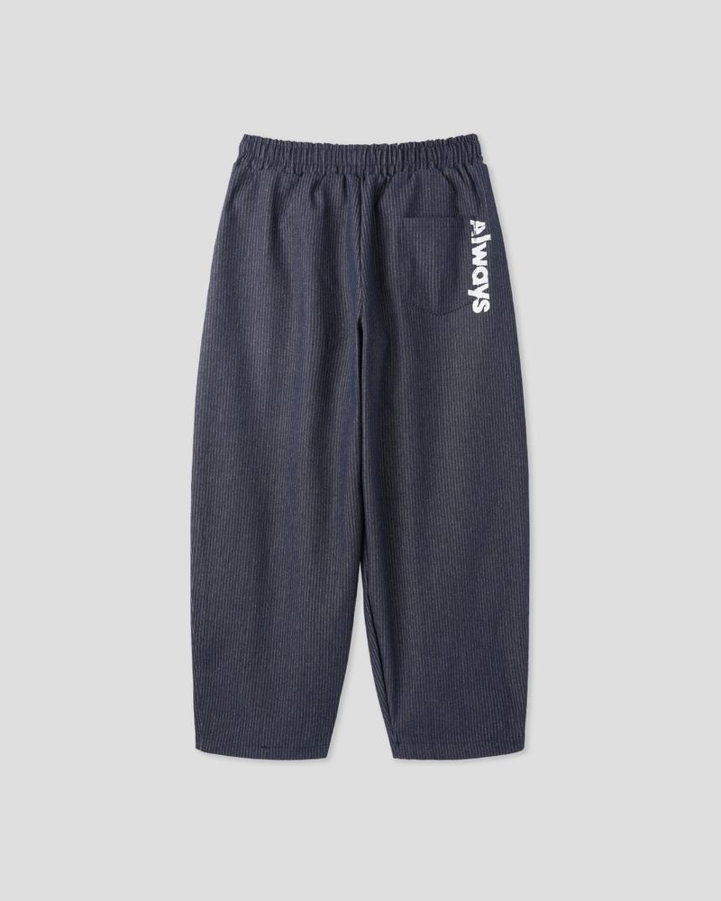 Waze Stripe Curved Denim